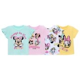 キャラクター キッズ 半袖 Tシャツ 4枚組 ミニー 4
