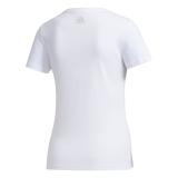 アディダス レディース 半袖 ロゴ Tシャツ ホワイト OT