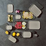 グラスロック ガラス食品保存容器 モジュラー 14点セット