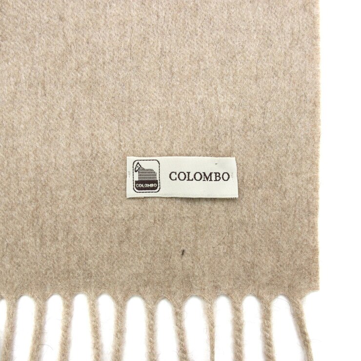 コロンボ カシミヤ ストール 180x70 cm ダークベージュ コロンボ カシミヤ ストール 180x70 cm ダークベージュ