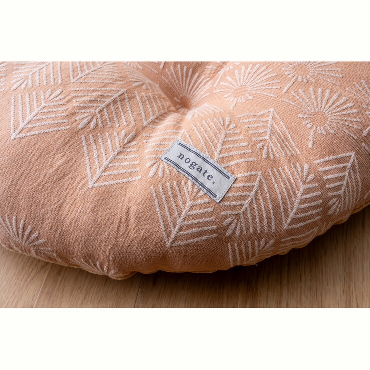 ジャガード織り ペットクッション 2色