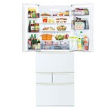 東芝 600L 冷蔵庫 グランホワイト GR-W600FH-EW