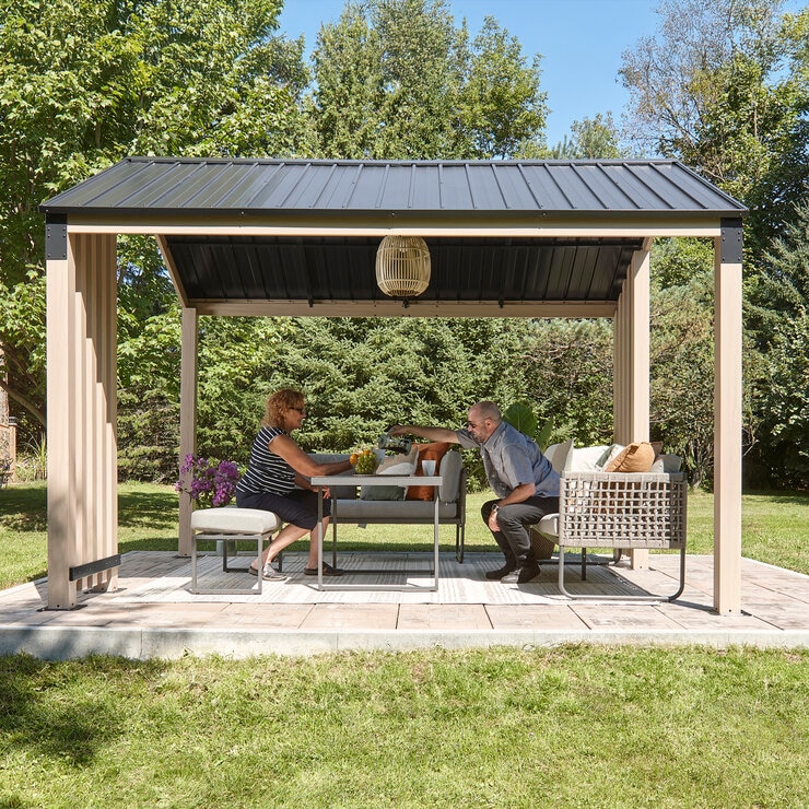 SOJAG LITO サンシェルター 10 x 12フィート(3m x 3.6m)ガゼボ SOJAG LITO サンシェルター 10 x 12フィート(3m x 3.6m)ガゼボ