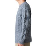 エディー・バウアー メンズ セーター チャコールグレイ L