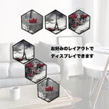 クリスタルアート ルージュ 3枚セット