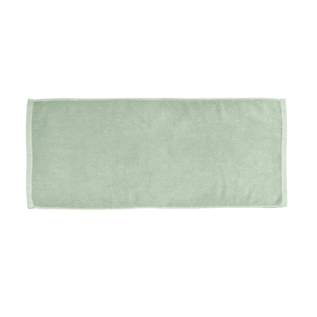 毎日ふんわりフェイスタオル 4枚セット 34cm x 80cm グリーン