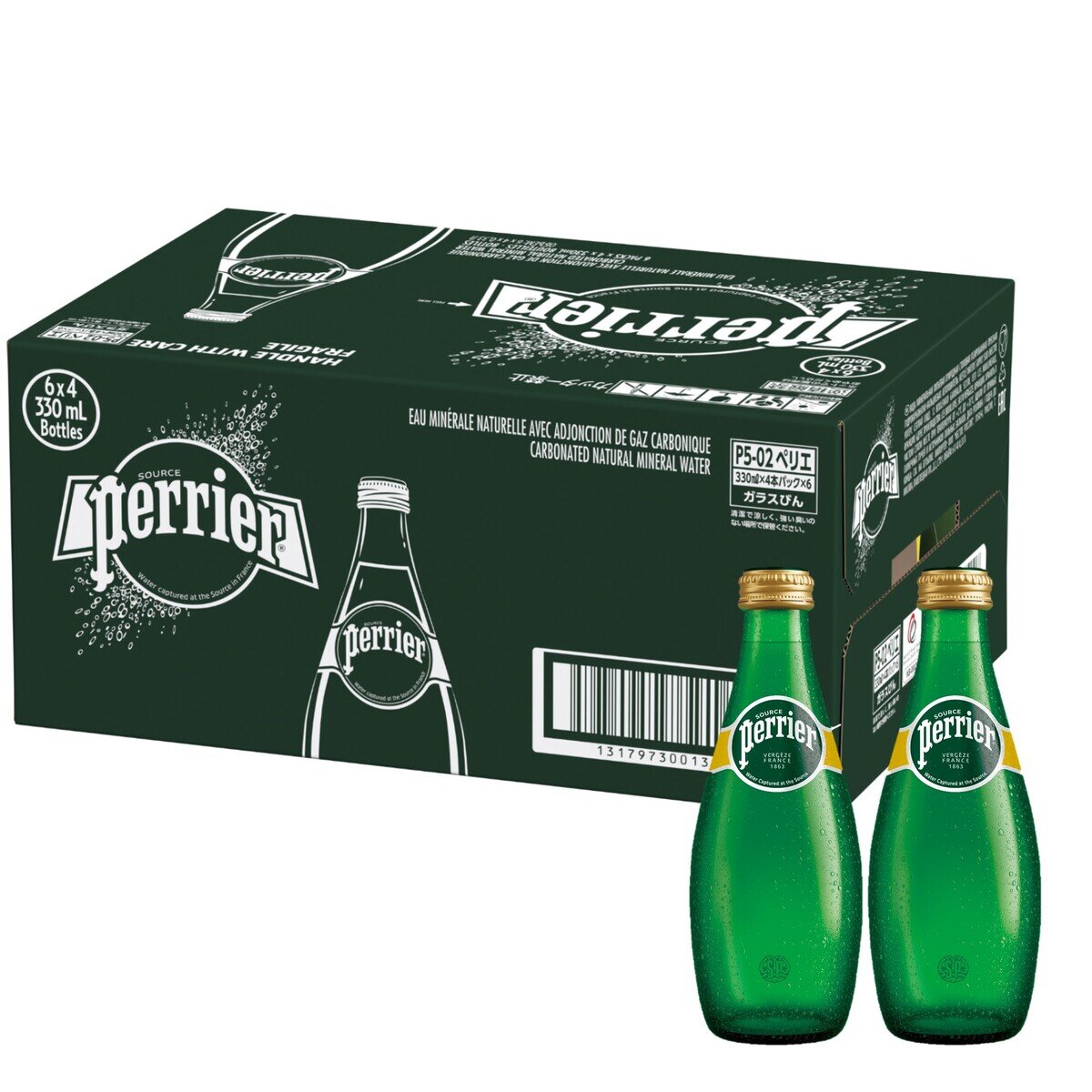 ペリエ 瓶 330ml x 24 本