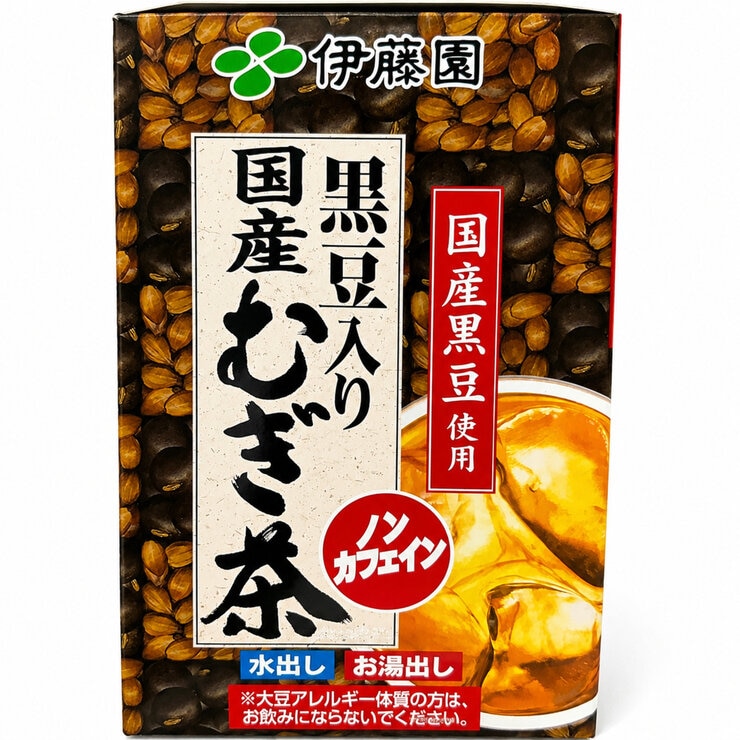 伊藤園黒豆入り国産麦茶 30袋 x 4 伊藤園黒豆入り国産麦茶 30袋 x 4