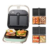 SOLEMOOD マルチサンドメーカー HY-6602 エメラルド