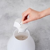 ライフオンプロダクツ 上部給水ハイブリッド加湿器 LCAHF017 モカ