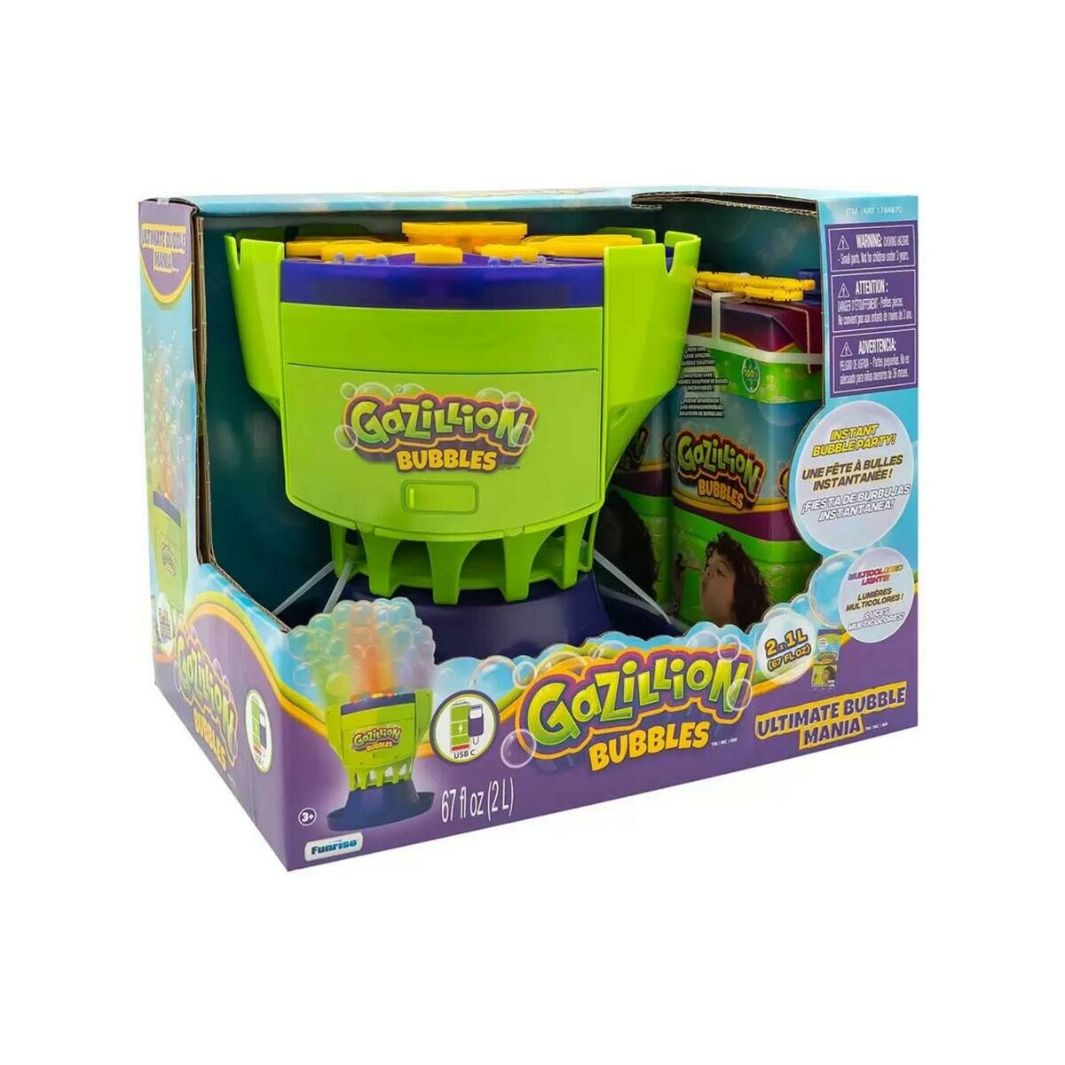 Gazillion Bubbles 電動シャボン玉ブラスター