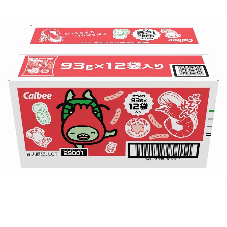 かっぱえびせん 93g x12個入 かっぱえびせん 93g x12個入