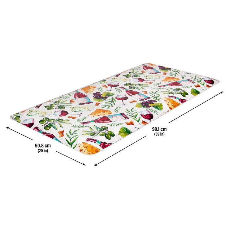 NIKE GRAVITY キッチンマット 50cm × 99cm ワインコラージュ