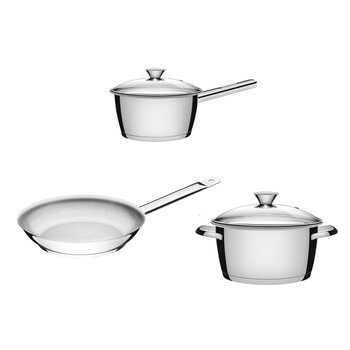 【送料無料】カークランド クックウェア 10点セット 調理器具セット 鍋 フライパン ガラス蓋付き ブラック IH対応 ソースポット ソースパン  ソテーパン スキレット NSF認証 カークランドシグネチャー KIRKLAND コストコ | ウイッチ