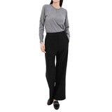 ボニスパックス レディース ワイドパンツ ブラック M