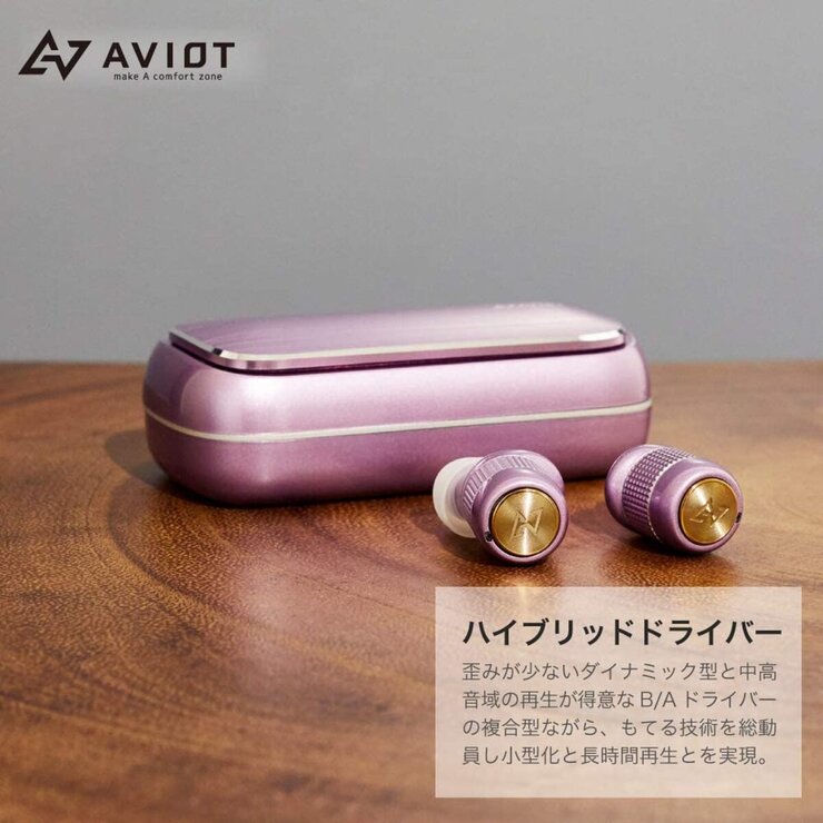 AVIOT 完全ワイヤレスイヤホン TE-BD21F ブラック AVIOT 完全ワイヤレスイヤホン TE-BD21F ブラック