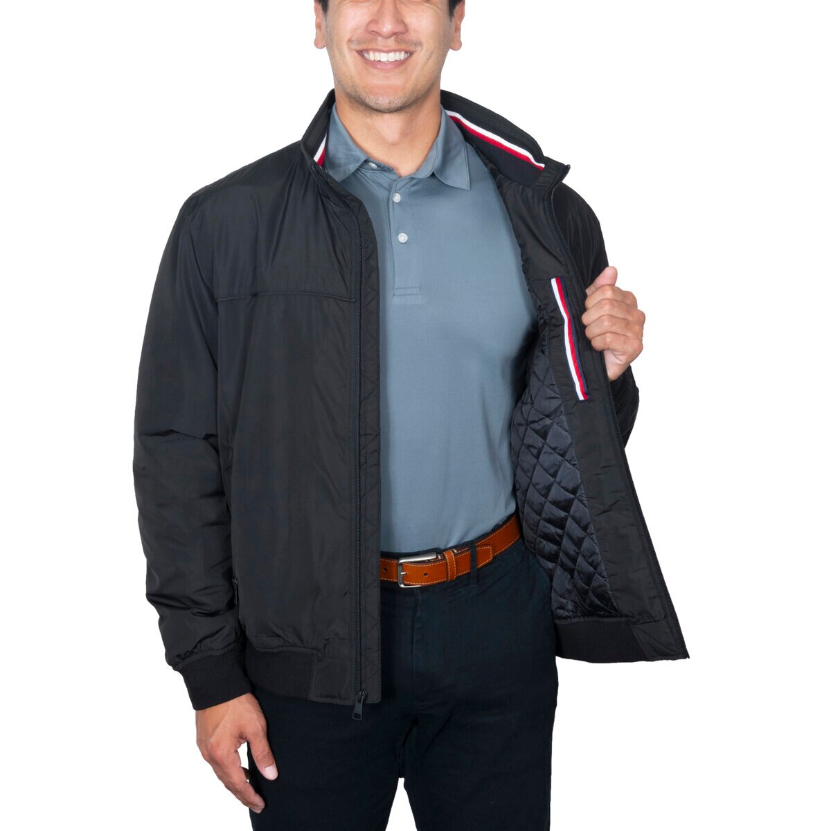 トミーヒルフィガー メンズ ジャケット ブラック S