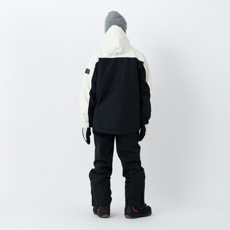 オーシャンパシフィック レディース スノージャケット クリーム / ブラック L