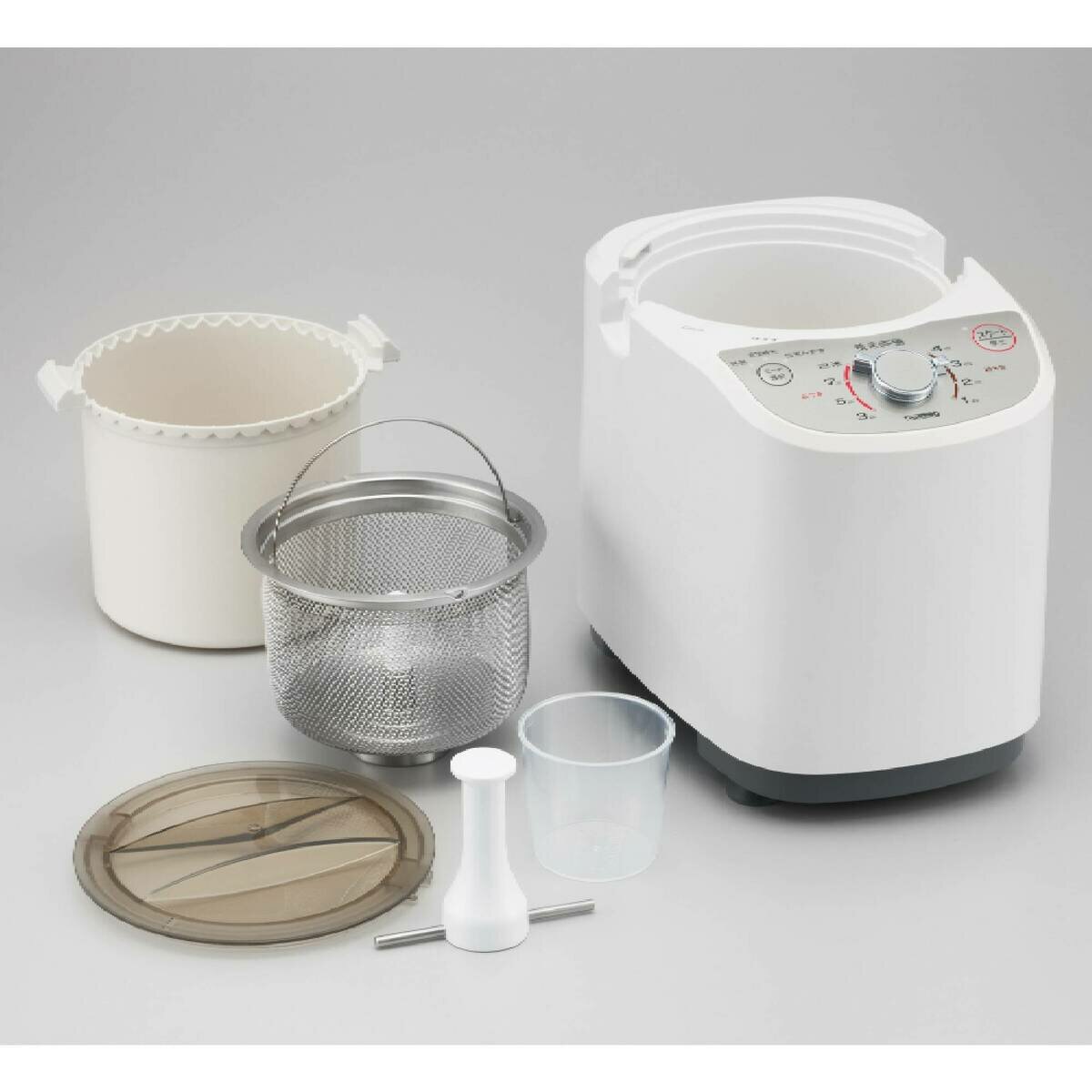 ツインバード コンパクト精米器 4合 MR-E520W