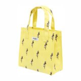 キャスキッドソン スモール ブックバッグ - イエロー/ミツバチ&ハート