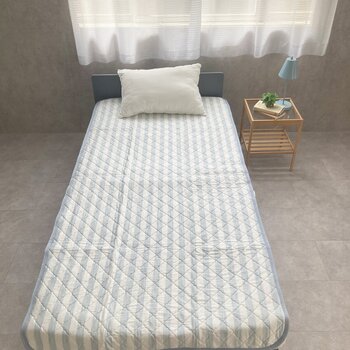 ロマンス小杉 リネンベッドパッド 100cm x 205cm