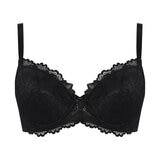 トリンプ・インターナショナル・ジャパン 4/5 カップレースブラ テンダーパープル/ブラック D80