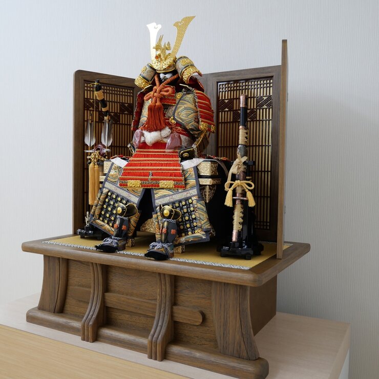 五月人形 鎧平飾り 65-190S