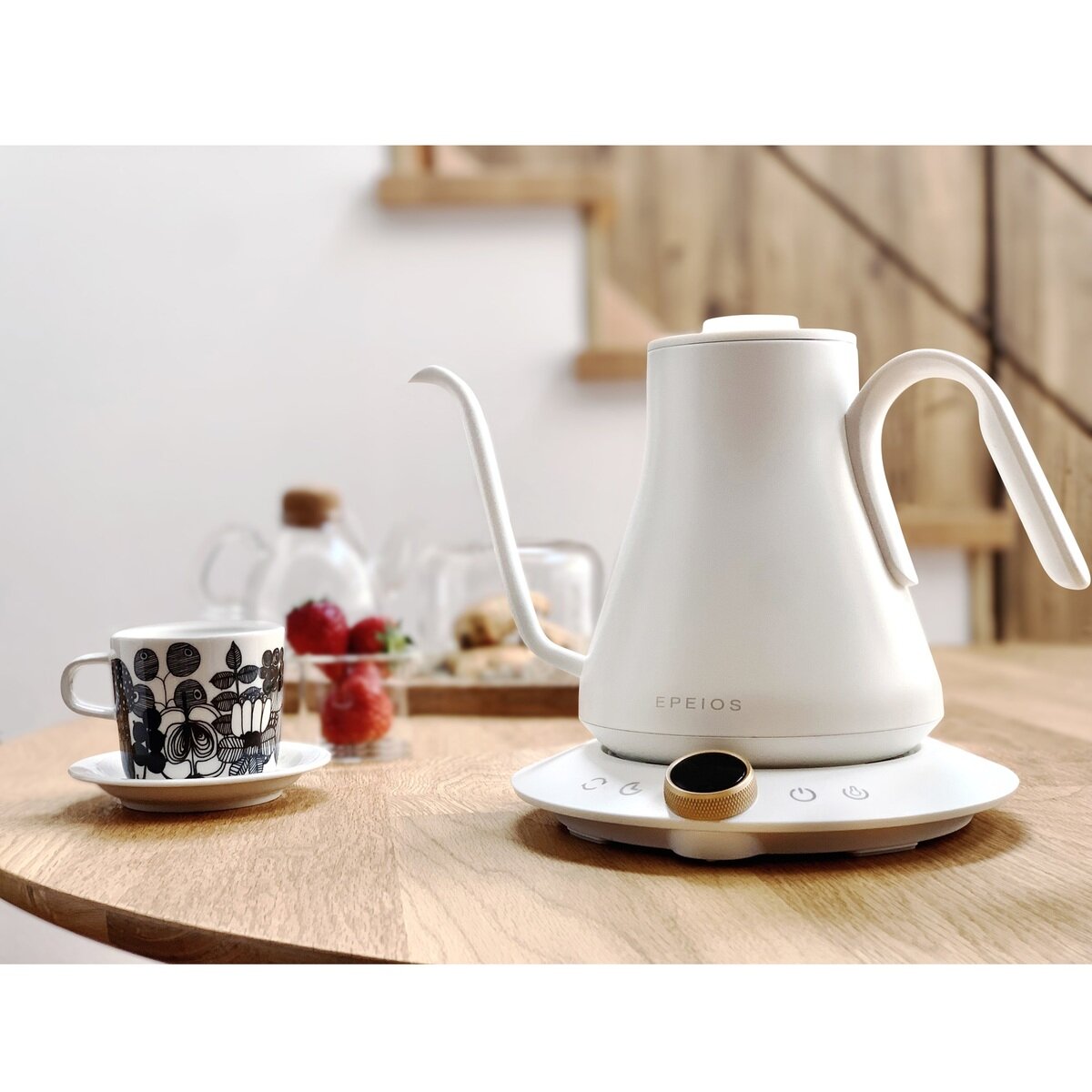 EPEIOS ドリップケトル 0.9L ホワイト CP001AWJP1