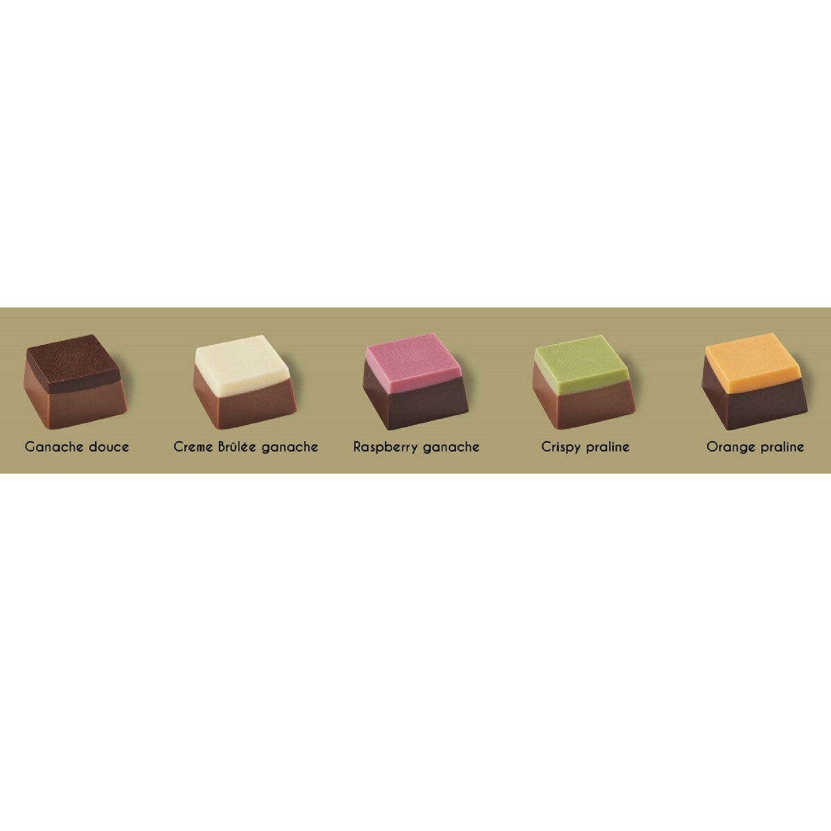 ベルギーチョコレートキューブ 330g
