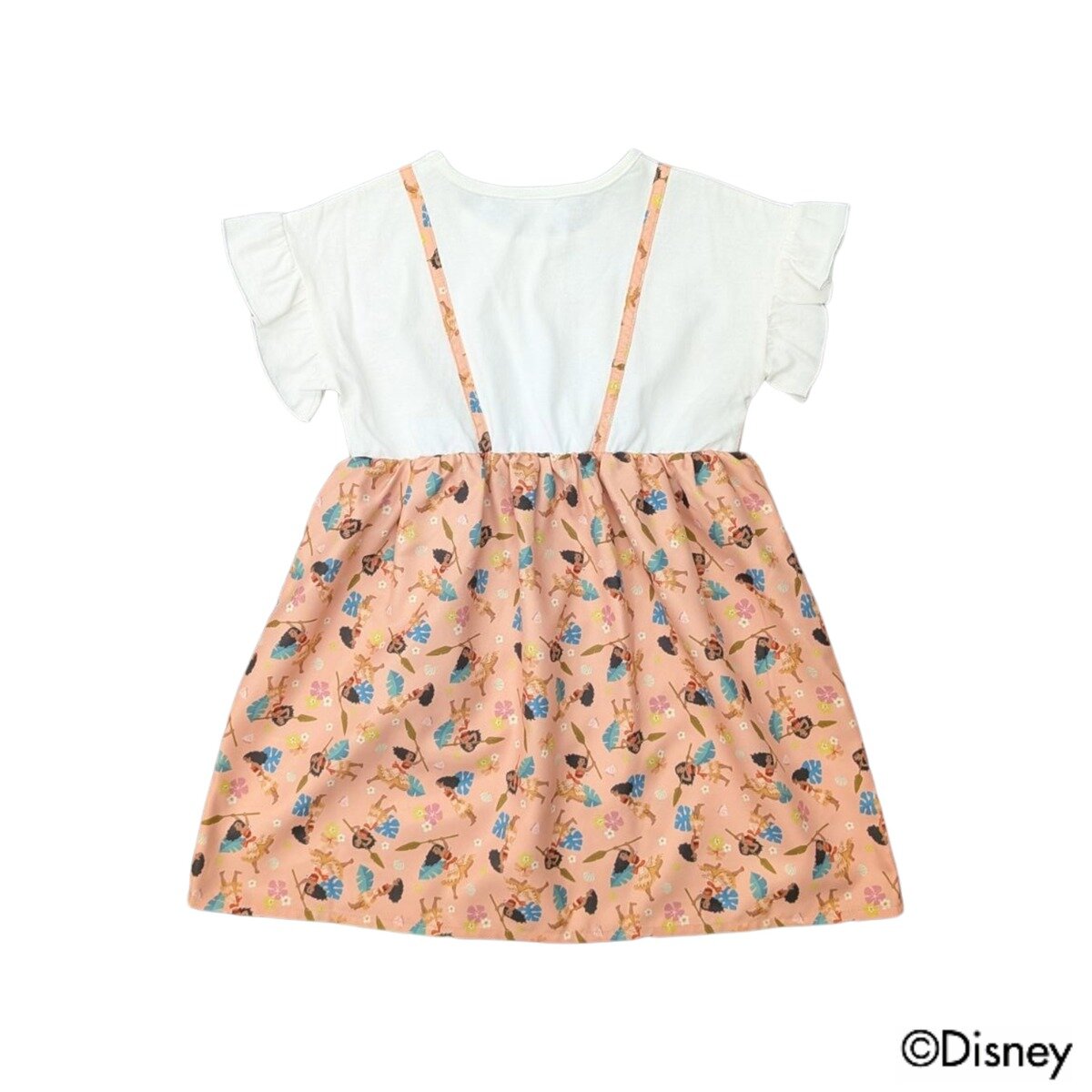 ディズニー キッズ ワンピースドレス モアナ 90 ディズニー キッズ ワンピースドレス モアナ 90