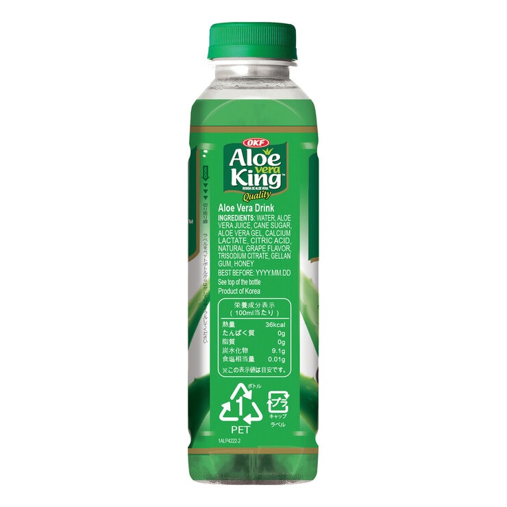 Aloe Vera King アロエジュースオリジナル 500 ml x 10本