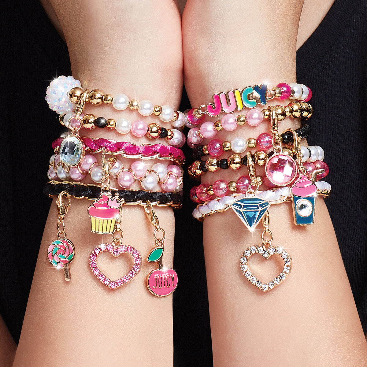 J U I CY  C O U T U R E ブレスレット ジューシークチュール DIY ブレスレット2個セット | Costco Japan
