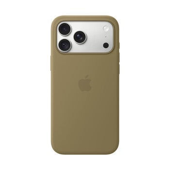 MagSafe対応iPhone 18 Pro Maxシリコーンケース - オリーブ