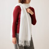 ダニエルウェリントン ストール 180cmｘ60cm ホワイト