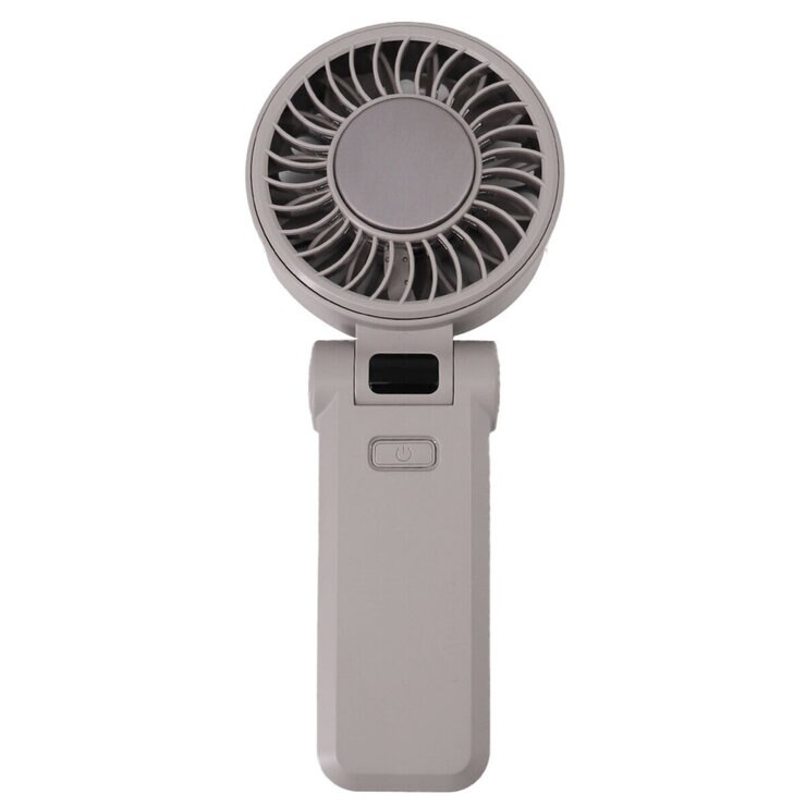 Seena 冷却プレート付ハンディファン2個セット ベージュ、グレー CST-PHF03