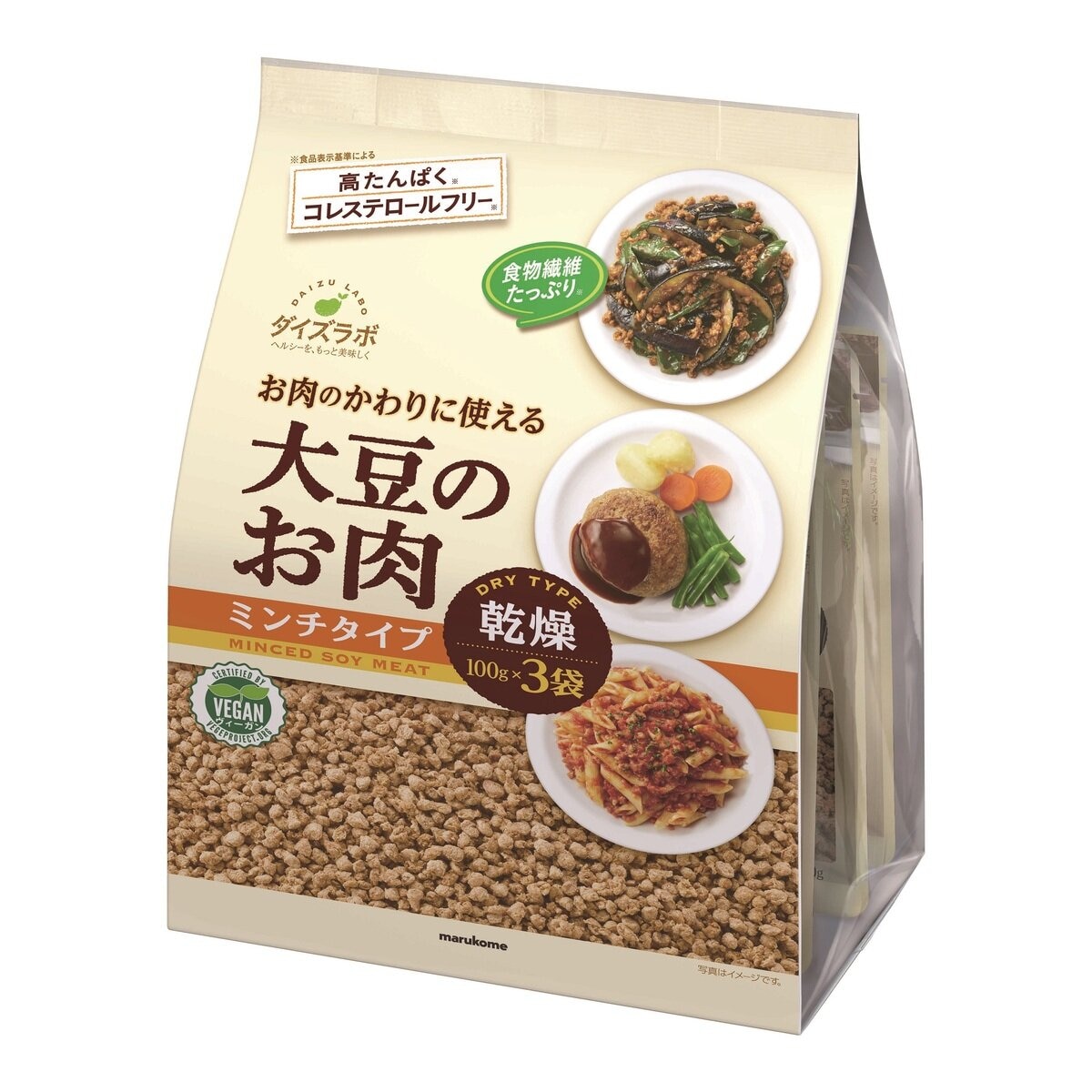 大豆のお肉　マルコメ　乾燥ミンチタイプ　100g　x　Costco　Japan