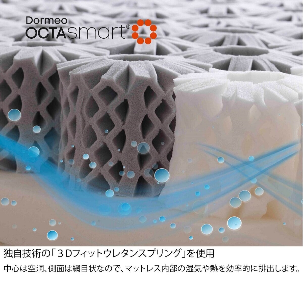 ドルメオ 3つ折りトッパー Octasmart Futon シングル | Costco Japan