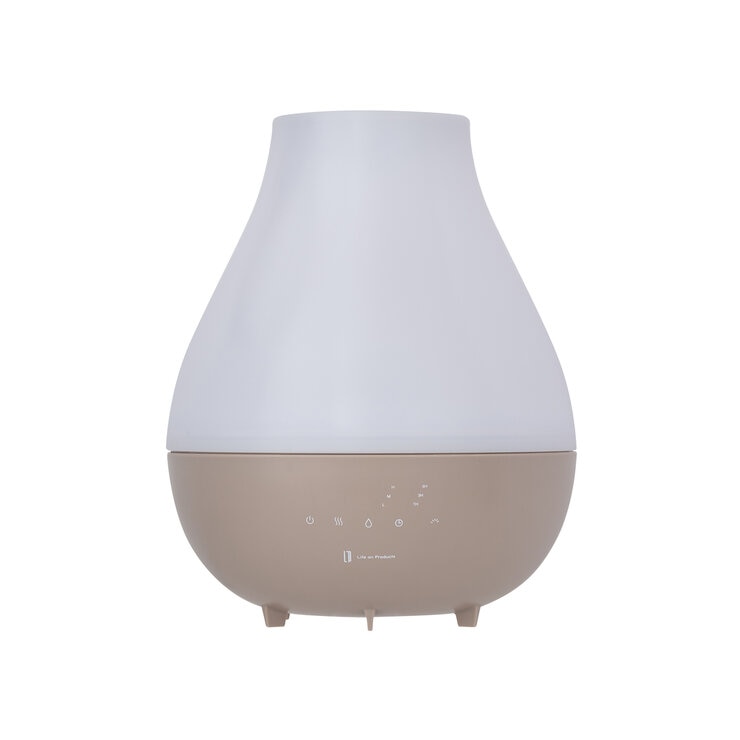 ライフオンプロダクツ 上部給水ハイブリッド加湿器 LCAHF017 モカ ライフオンプロダクツ 上部給水ハイブリッド加湿器 LCAHF017 モカ