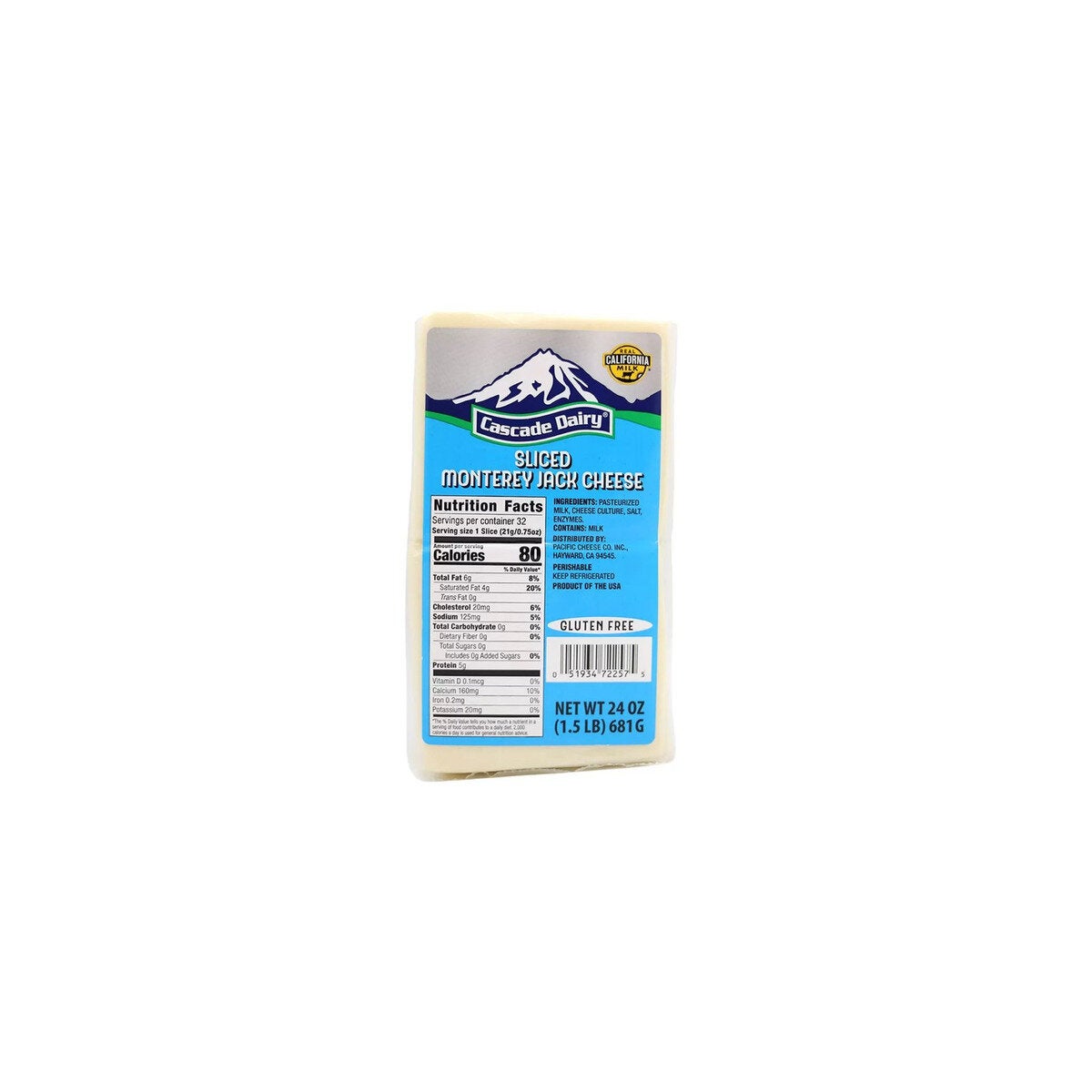 SLICED MONTEREY JACK 681G