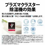 SHARP プラズマクラスター搭載コンプレッサ式除湿機 CV-S180-W