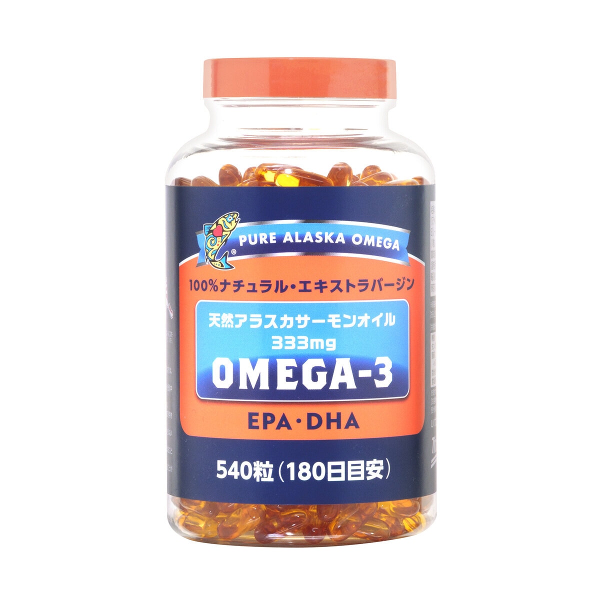 トライデント オメガ3 天然アラスカサーモンオイル 333mg 540粒