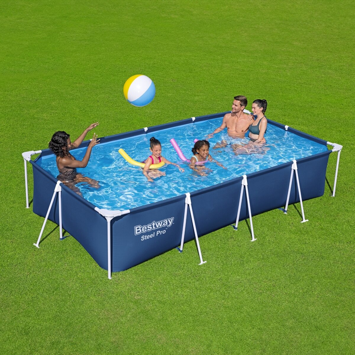 BESTWAY グランド プール 4m x 2.11m x 81cm