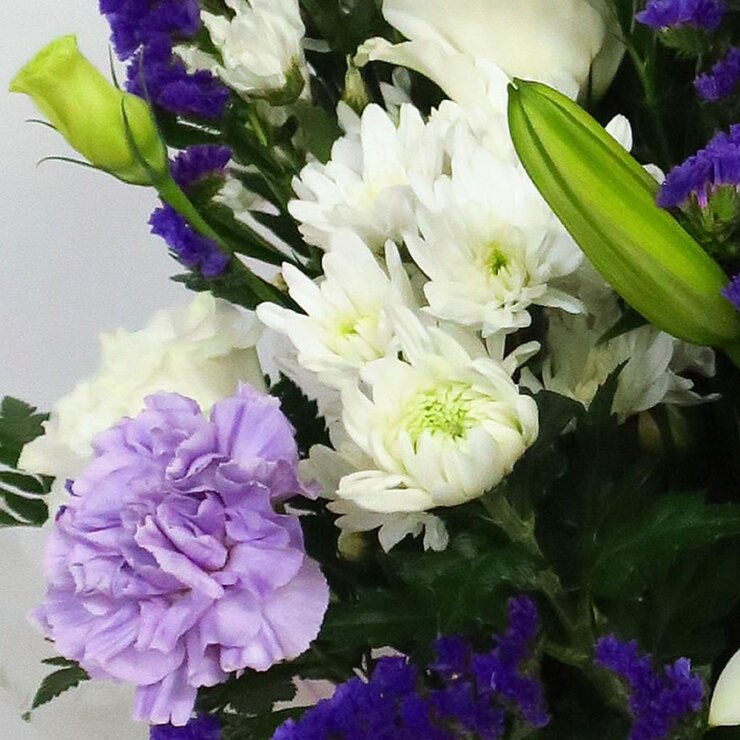 お供え・お悔み アレンジメント パープル