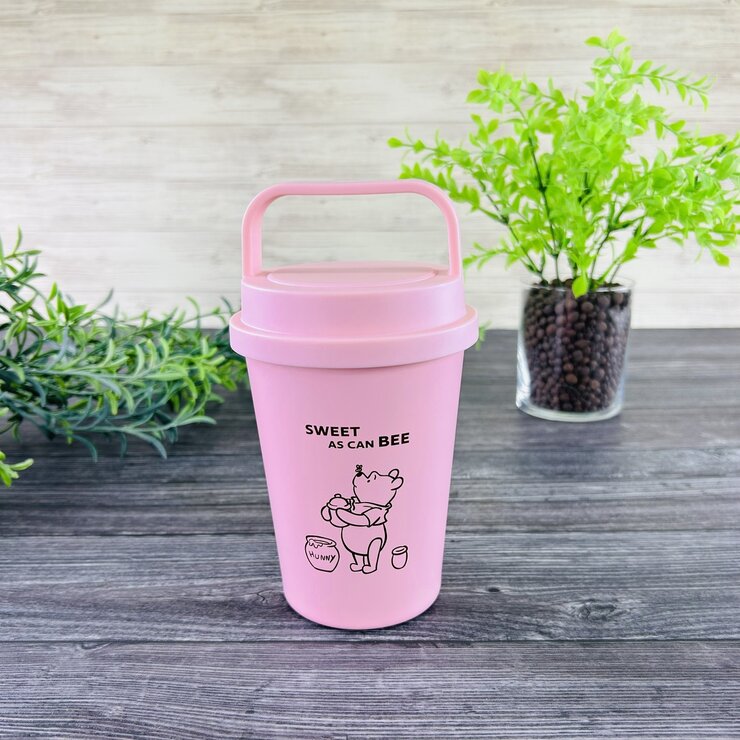 前畑 くまのプーさん ステンレスタンブラー ハンドル付き 350ml