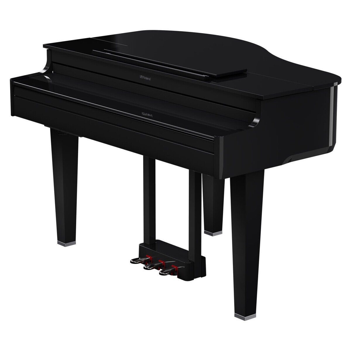 ローランド 電子ミニグランドピアノ GP-6-PES 黒塗鏡面艶出し塗装仕上げ