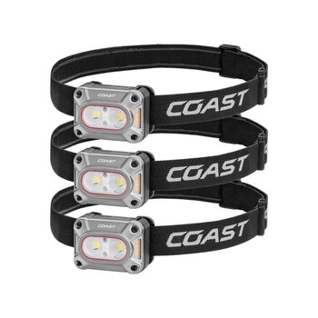 COAST（コースト）1000ルーメンヘッドランプ 3個セット