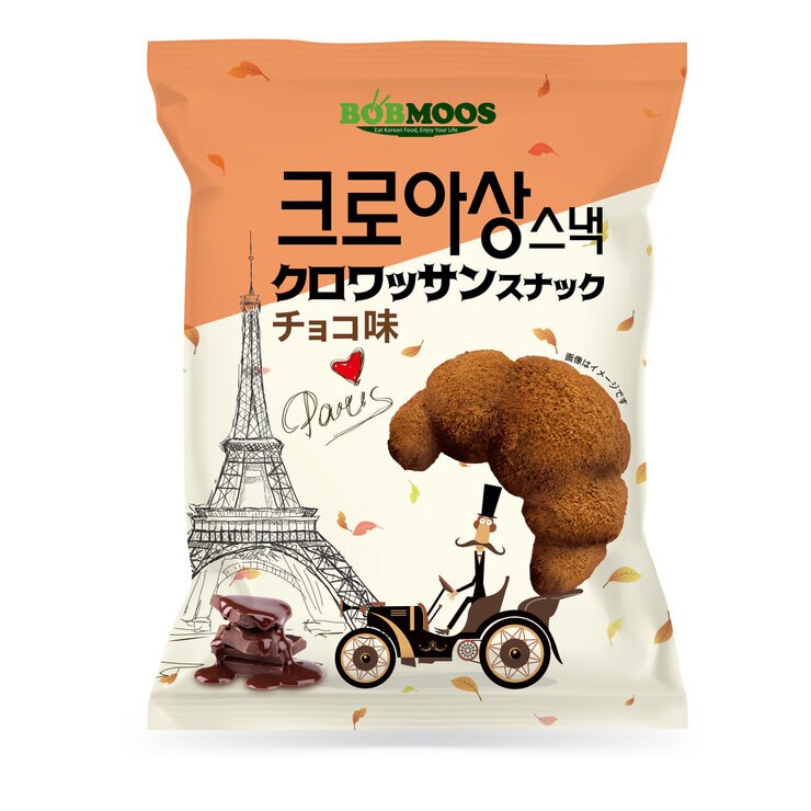 BOBMOOS クロワッサンスナック 55g x 8