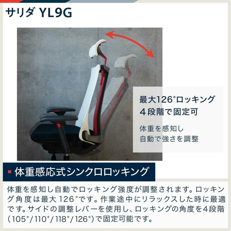 イトーキ サリダ ゲーミングチェア ブラック