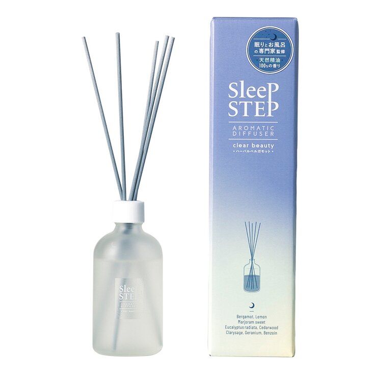 SLEEP STEP アロマティック リードディフューザー クリアビューティ 100ml SLEEP STEP アロマティック リードディフューザー クリアビューティ 100ml