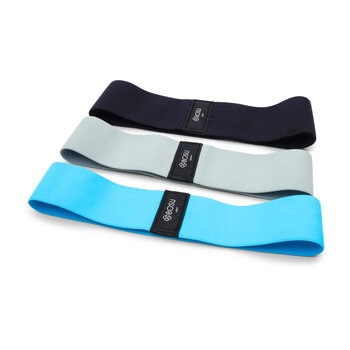 BOSU(ボス) 布製レジスタンスバンド 3本セット（22kg／17kg／13kg）